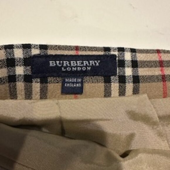 Burberry London VINTAGE Nova Check Wool Pencil Skirt – Size US 8 / UK 10 - Picture 12 of 13